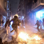 Attacks with Molotov cocktails on policemen on Saturday night in Exarchia