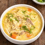 Greek Lemon Chicken Soup with Orzo (Avgolemono)