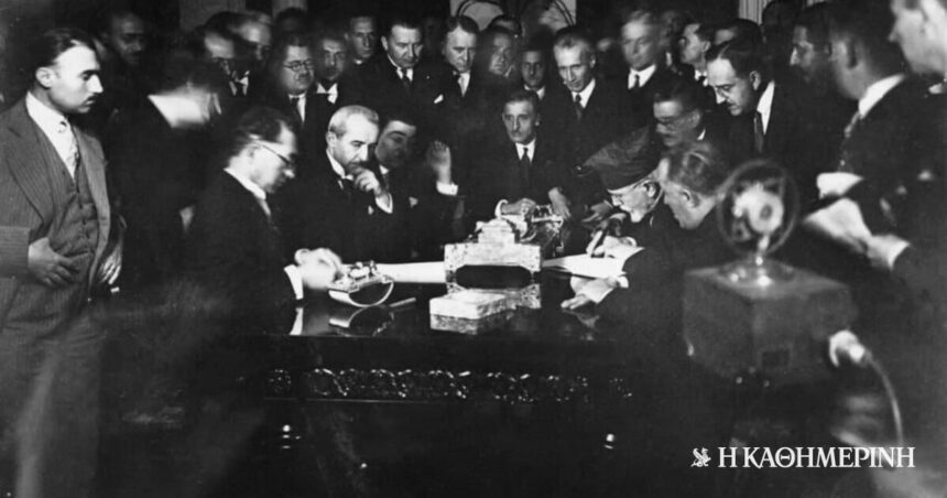 The Treaty of Lausanne and violence in the Middle East