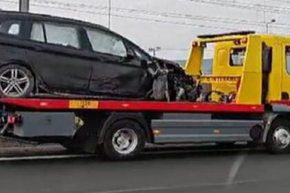 He entered the opposite flow of traffic on the toll road of Attica Road in Koropi, causing a serious traffic accident