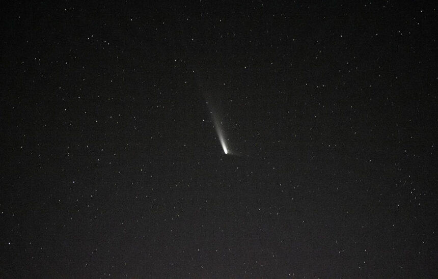 Spectacular comet A3 visible in the coming weeks from Earth