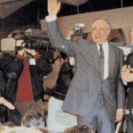 The West Germany turns to the right