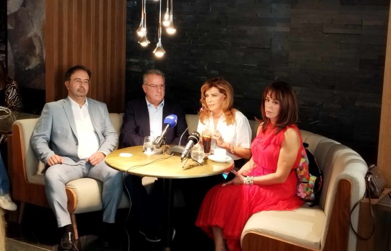 Veria and Drama "star" in Mimi Denisis' TV series intended for Netflix