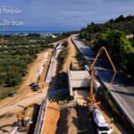 AVAX: How the first section of the new Patras-Pyrgos highway is being built