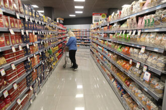 Price reduction signs on 600 products will be placed on supermarket shelves