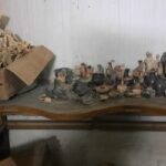 A "treasure" of antiquities was discovered in the basement of a store of the National Gallery