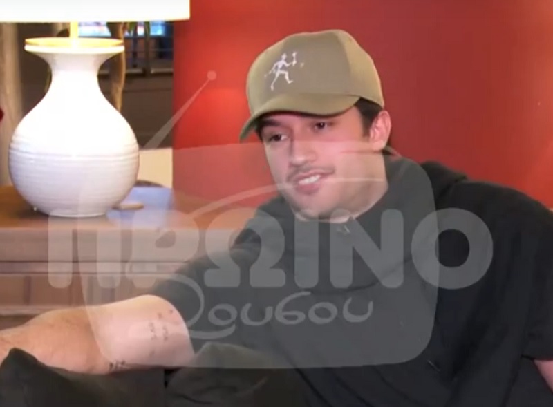 Aris Argyropoulos: "They said that he is playing, because he is the son of Maria Bakodimou"
