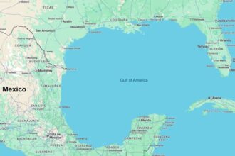 Google Maps changed the name of the Gulf of Mexico to 'Gulf of America'