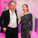 Rene Zelweger and Hugh Grand in Paris for the premiere of "Bridget Jones: Mad About the Boy"