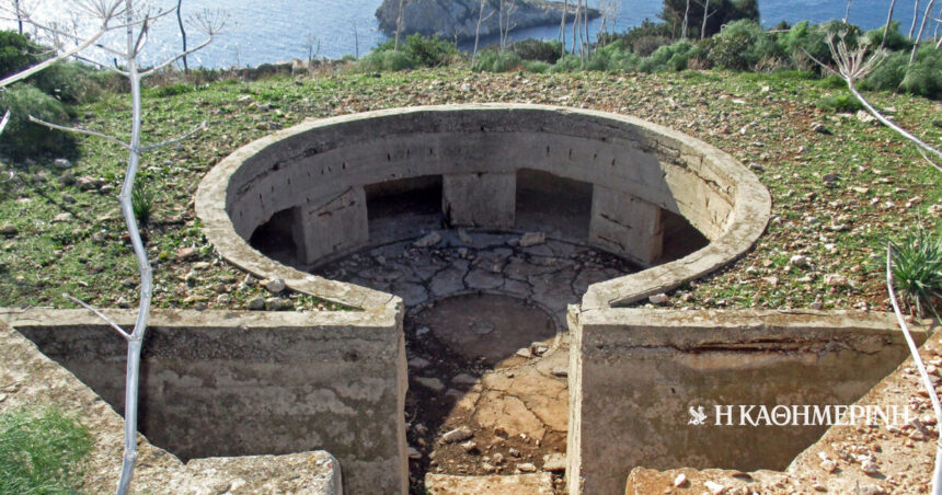 The unseen forts of the Saronic Gulf