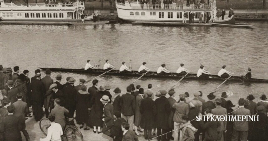 As of today: March 15, 1927 - First Women's Rowing Match between Oxford and Cambridge Universities