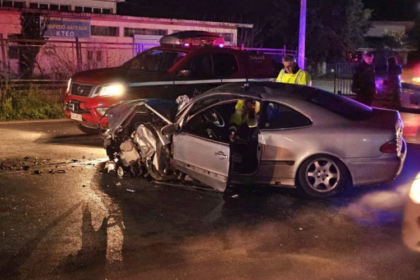 Preliminary investigation into a traffic accident outside Lagadas, with a 50 -year -old victim