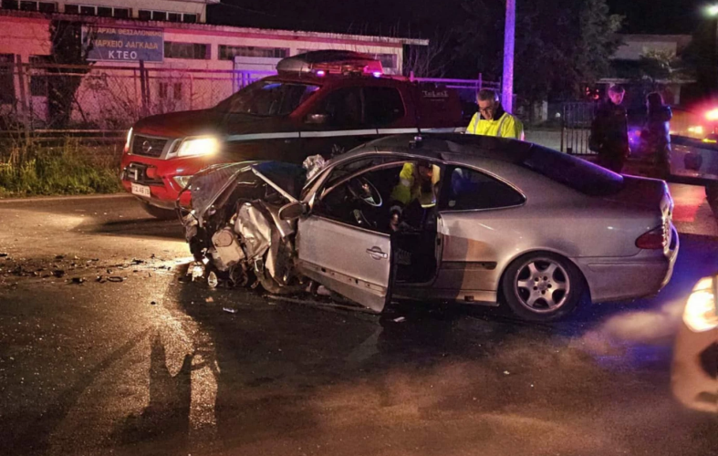 Preliminary investigation into a traffic accident outside Lagadas, with a 50 -year -old victim