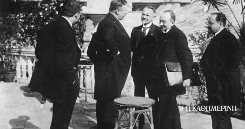 As of today: April 16, 1922 - The Rapallo Treaty is signed