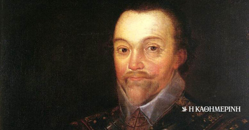 As of today: April 4, 1581- Elizabeth I awards the Knight's title to Francis Drake