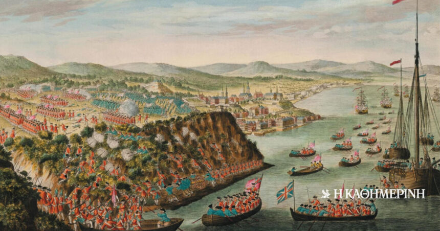 As of today: March 29, 1632 - Quebec's control goes back to the hands of the French