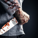 Stabbed his brother inside their home in Larissa