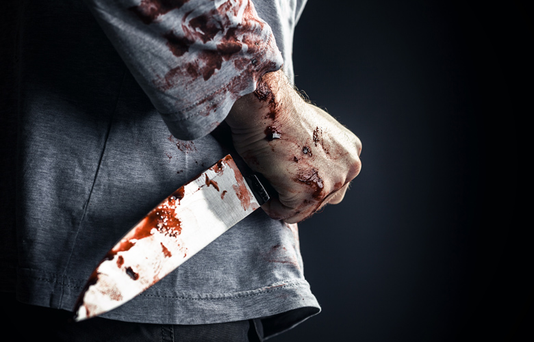 Stabbed his brother inside their home in Larissa