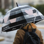Updating of an extraordinary weather report on the weather