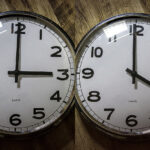 When is the time changed - the clock markers will go one hour ahead