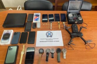 Four gang members arrested in Attica and Chalkida