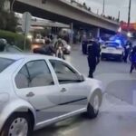 He fell from the bridge to Petros Ralli on Thebes Avenue