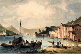 In the Black Sea with a steamer from Ithaca