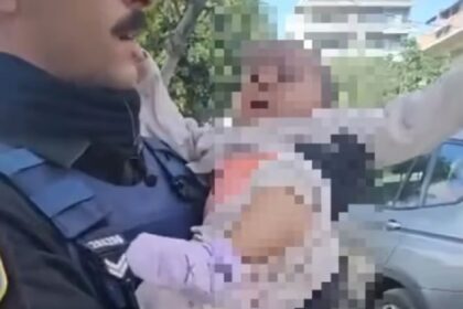 The scenario examined by ELAS. to rapture the infant found in Alimos
