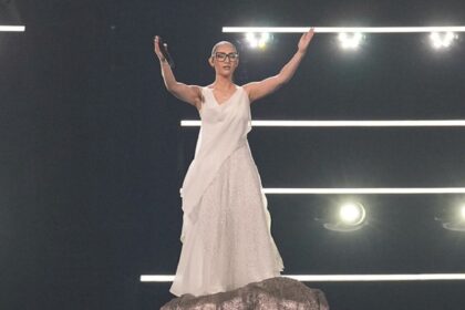 The second semifinal of Eurovision was scanned on television
